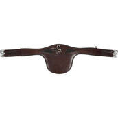 Equiline Cincha de Salto Cuero con Protección Marron