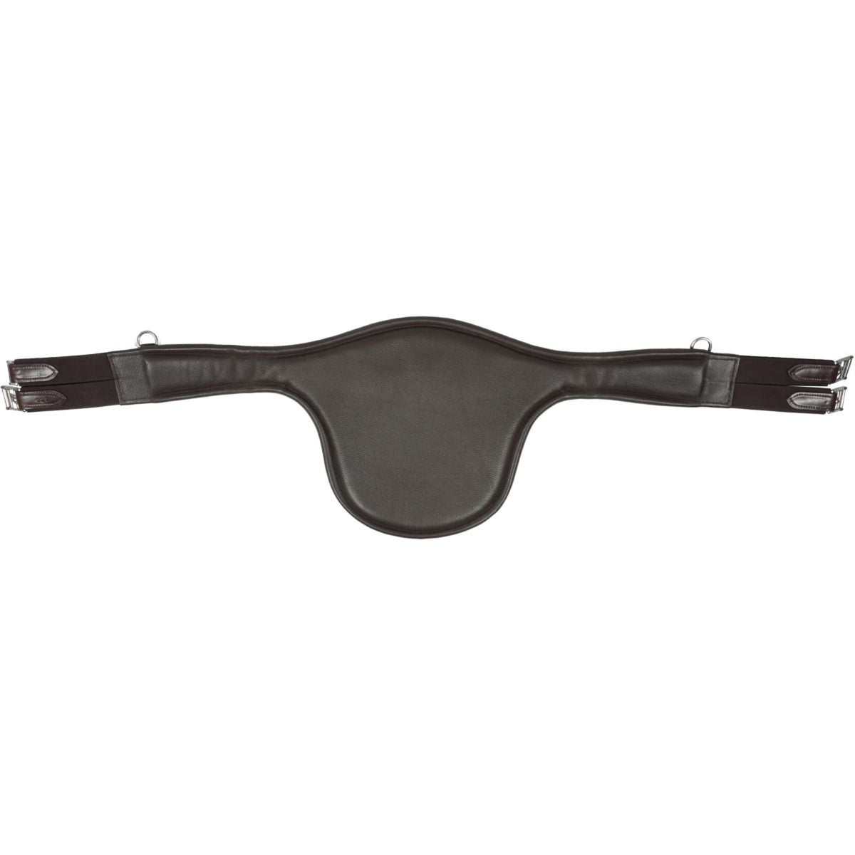 Equiline Cincha de Salto Cuero con Protección Marron