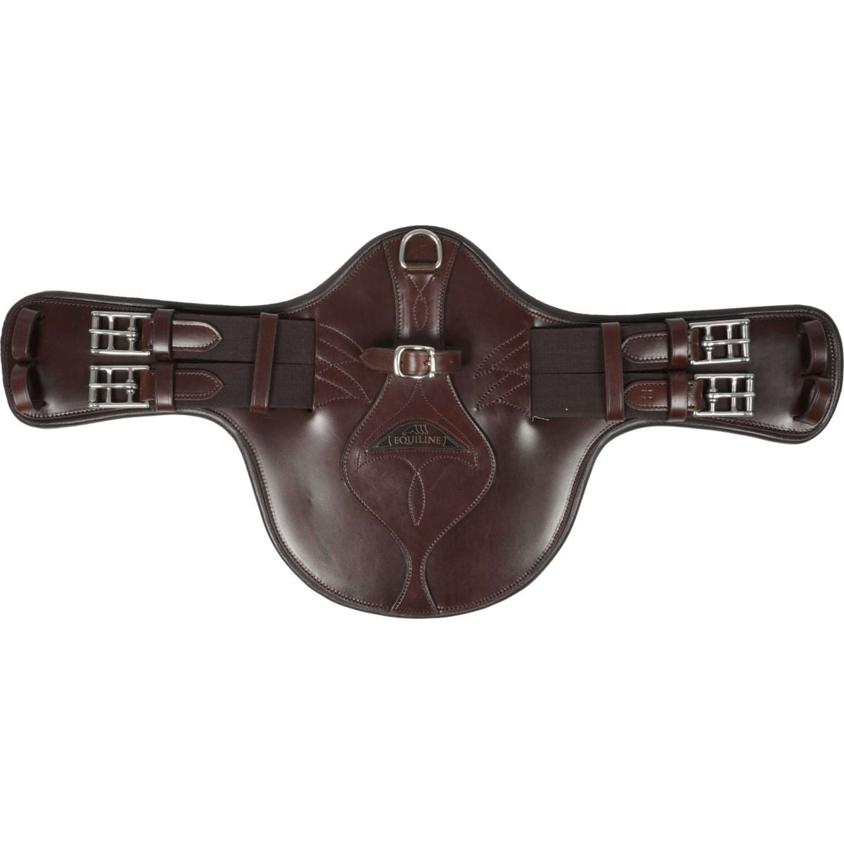 Equiline Cincha de Salto Monoflap Marron