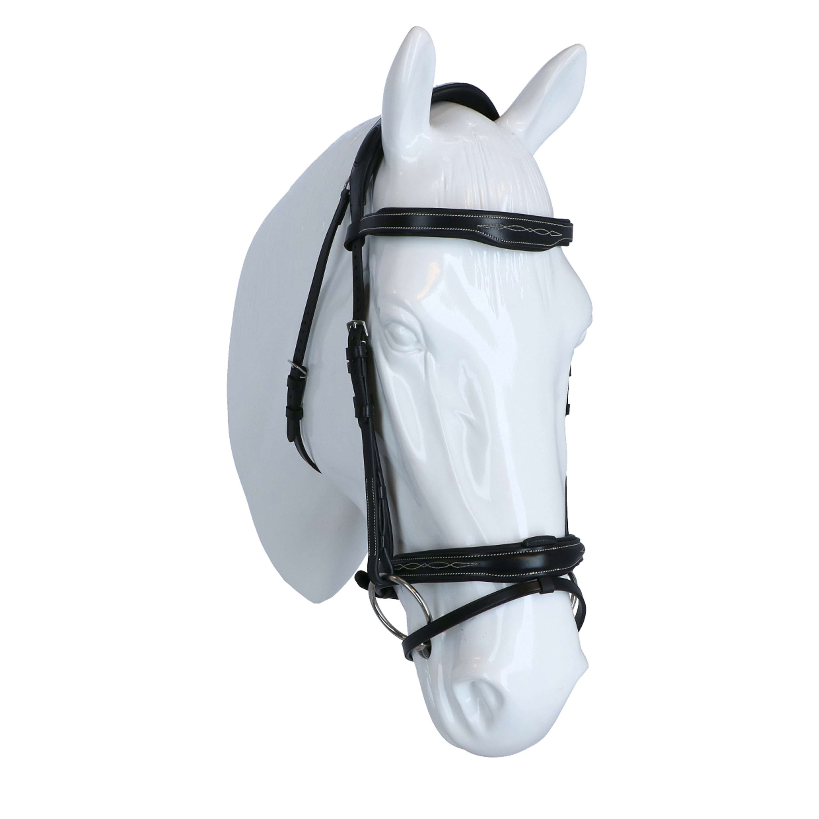 Equiline Brida JP Anatomisch Light Negro Equiline Brida JP Anatomisch Light Negro