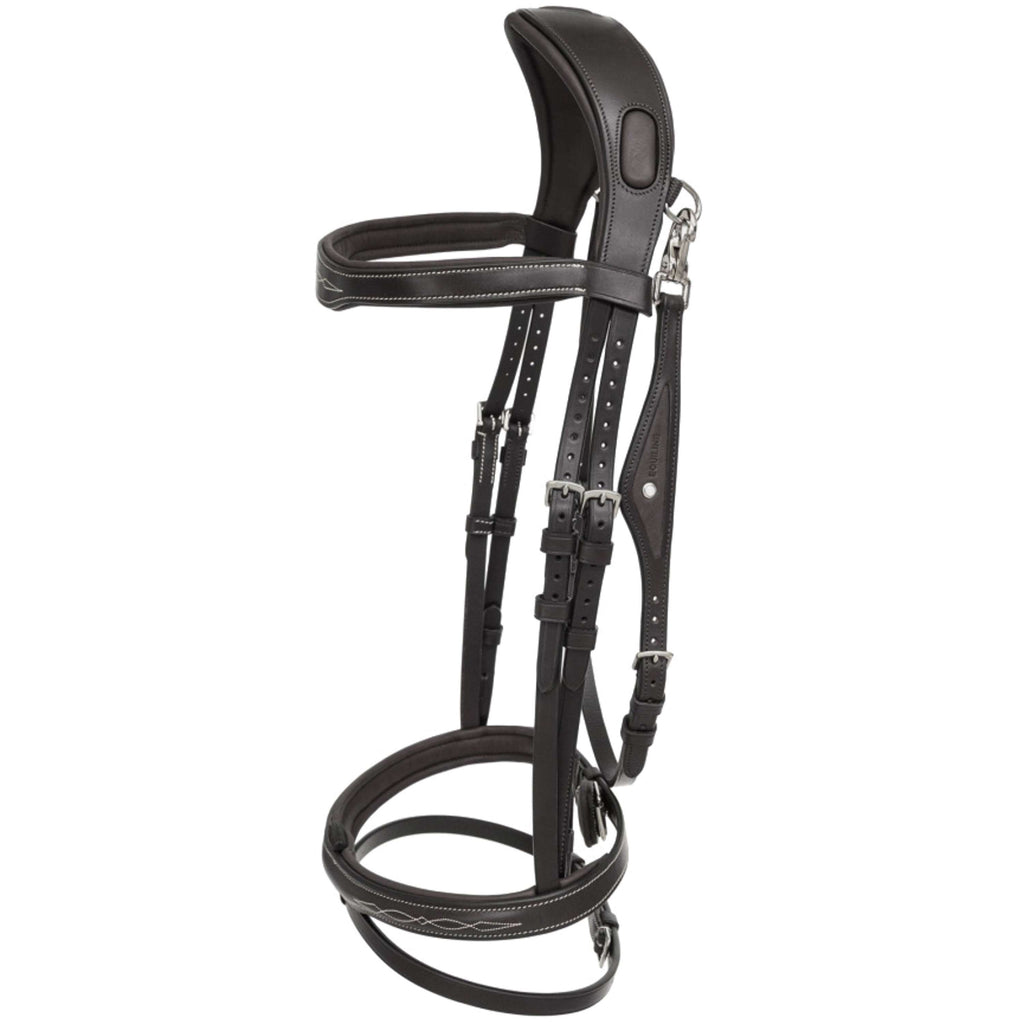 Equiline Brida JP Anatomisch Light Negro