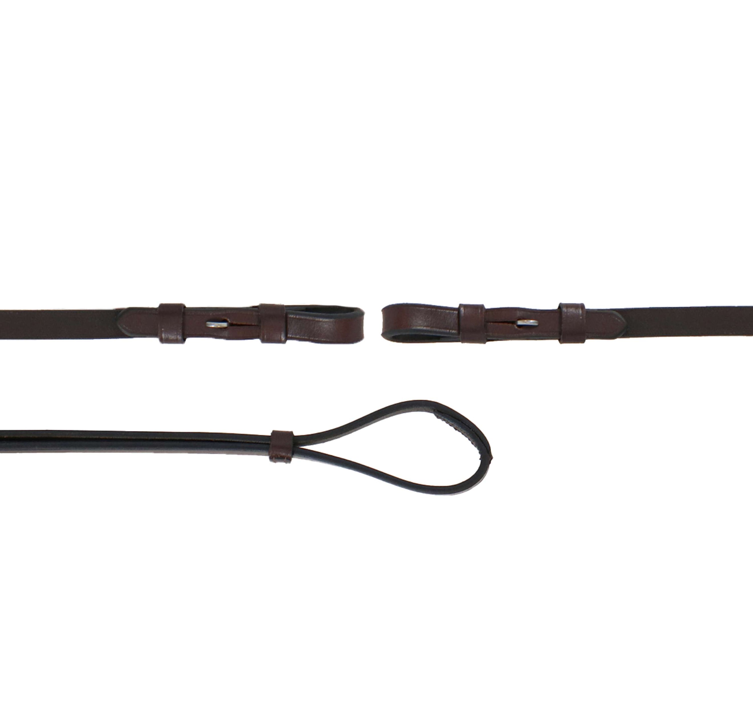 Equiline Riendas Barra y Bocado Marron