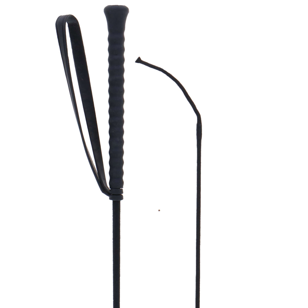 Fleck Fusta de Montar con Mango de Goma Negro