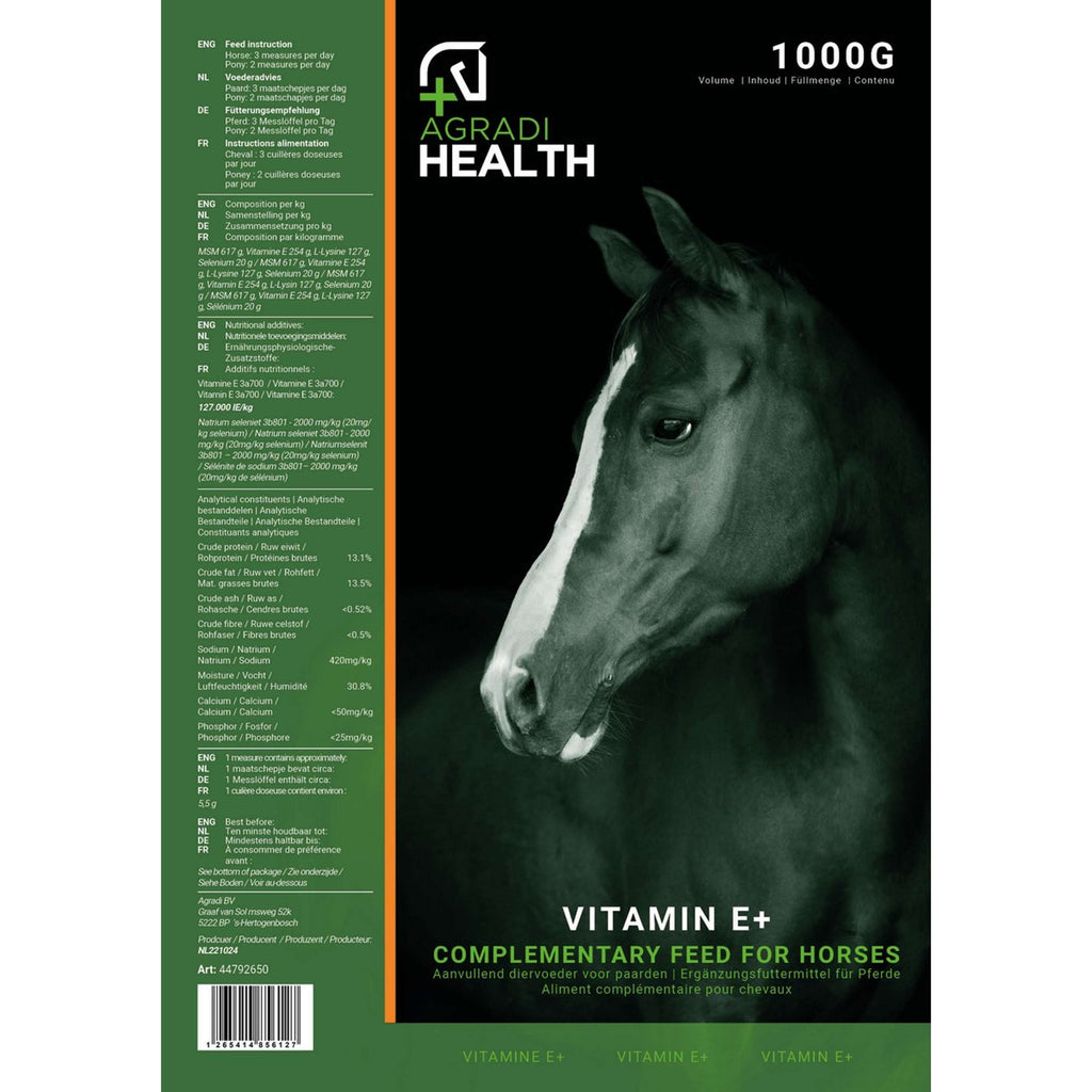 Agradi Health Natural Vitamin E+