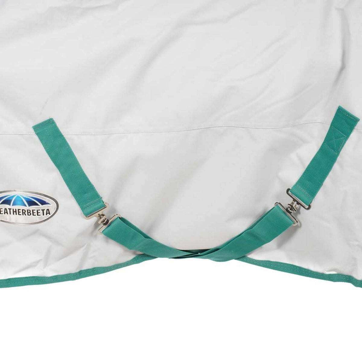 Weatherbeeta Manta Impermeable Green-Tec 900D Combo Neck Lite Plus Gris Claro/Bottle Green