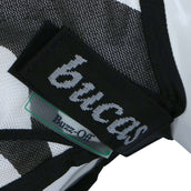 Bucas Buzz-Off Máscara Anti-Moscas Zebra Deluxe con Orejas Zebra