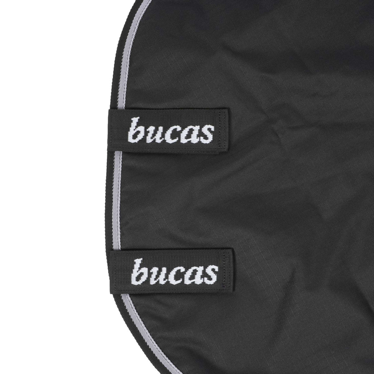 Bucas Trotting Turnout Combi Neck Negro/Blanco