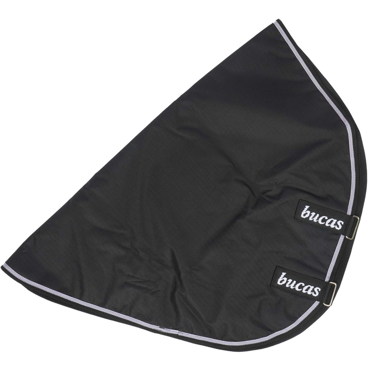Bucas Trotting Turnout Combi Neck Negro/Blanco