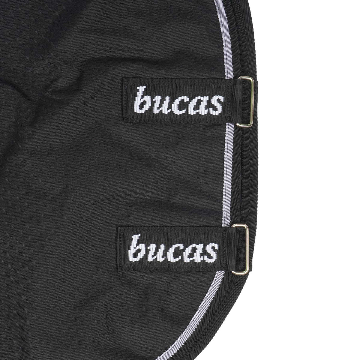 Bucas Trotting Turnout Combi Neck Negro/Blanco