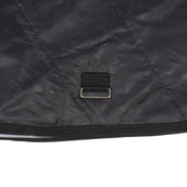 Bucas Trotting Turnout Combi Neck Negro/Blanco