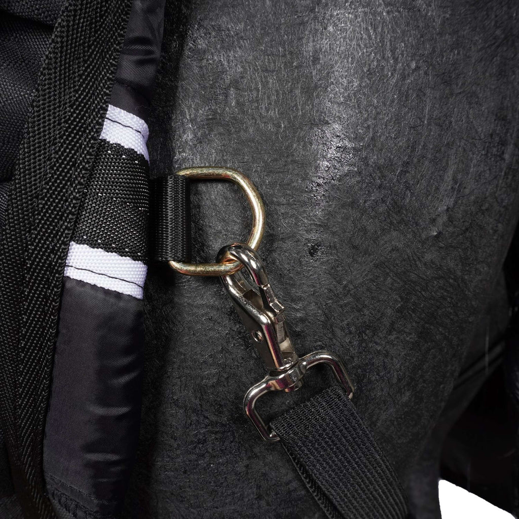 Bucas Trotting Turnout 200g Negro/Blanco