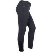 EQUITHÈME Pantalón de Equitación Gizel Negro