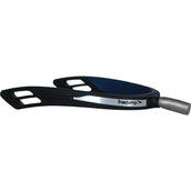 Freejump Espuelas Spur'on Extra Largo Negro<>Azul