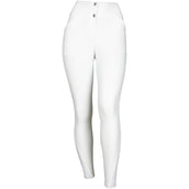 HKM Pantalón de Equitación Lara Asiento de Silicona Blanco