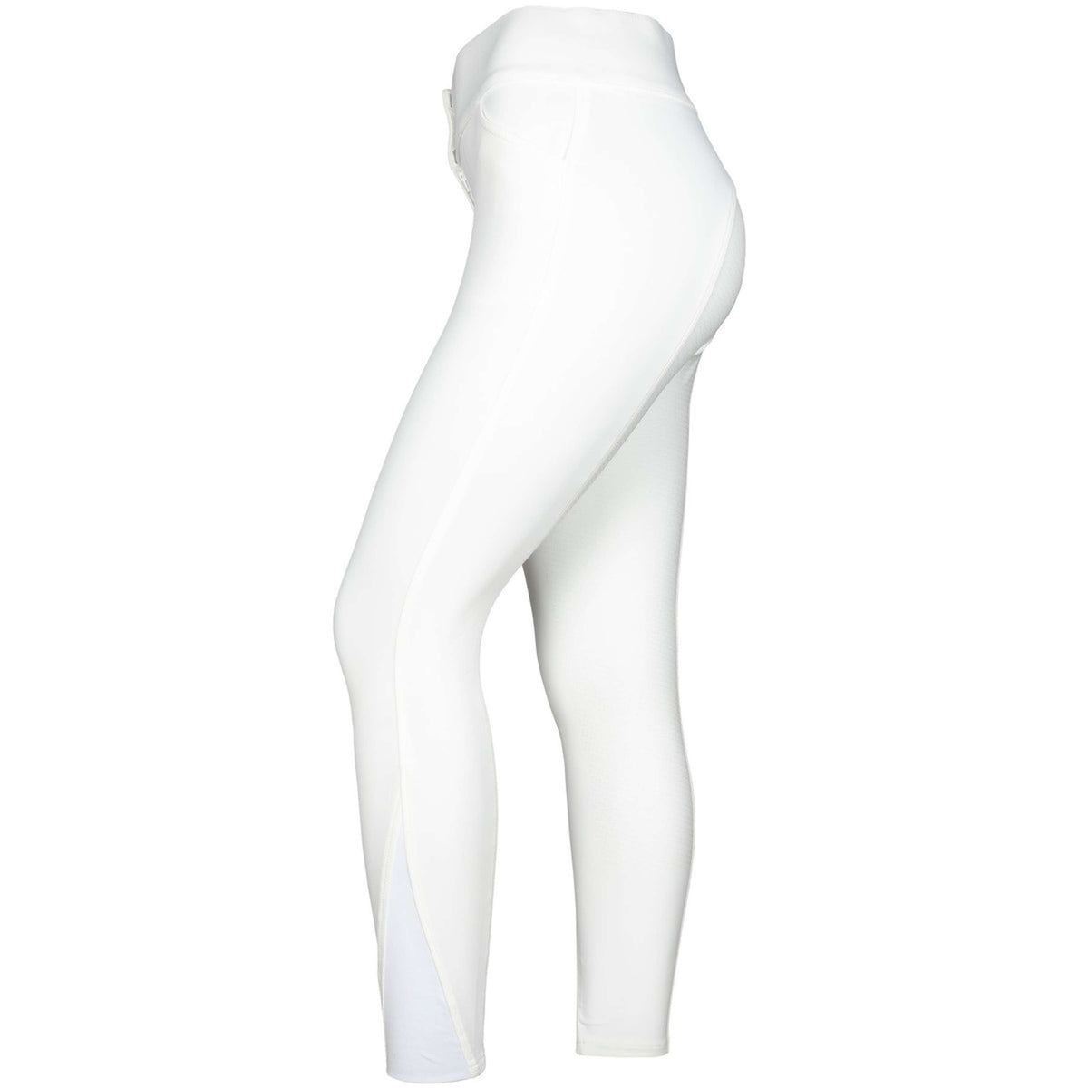 HKM Pantalón de Equitación Lara Asiento de Silicona Blanco