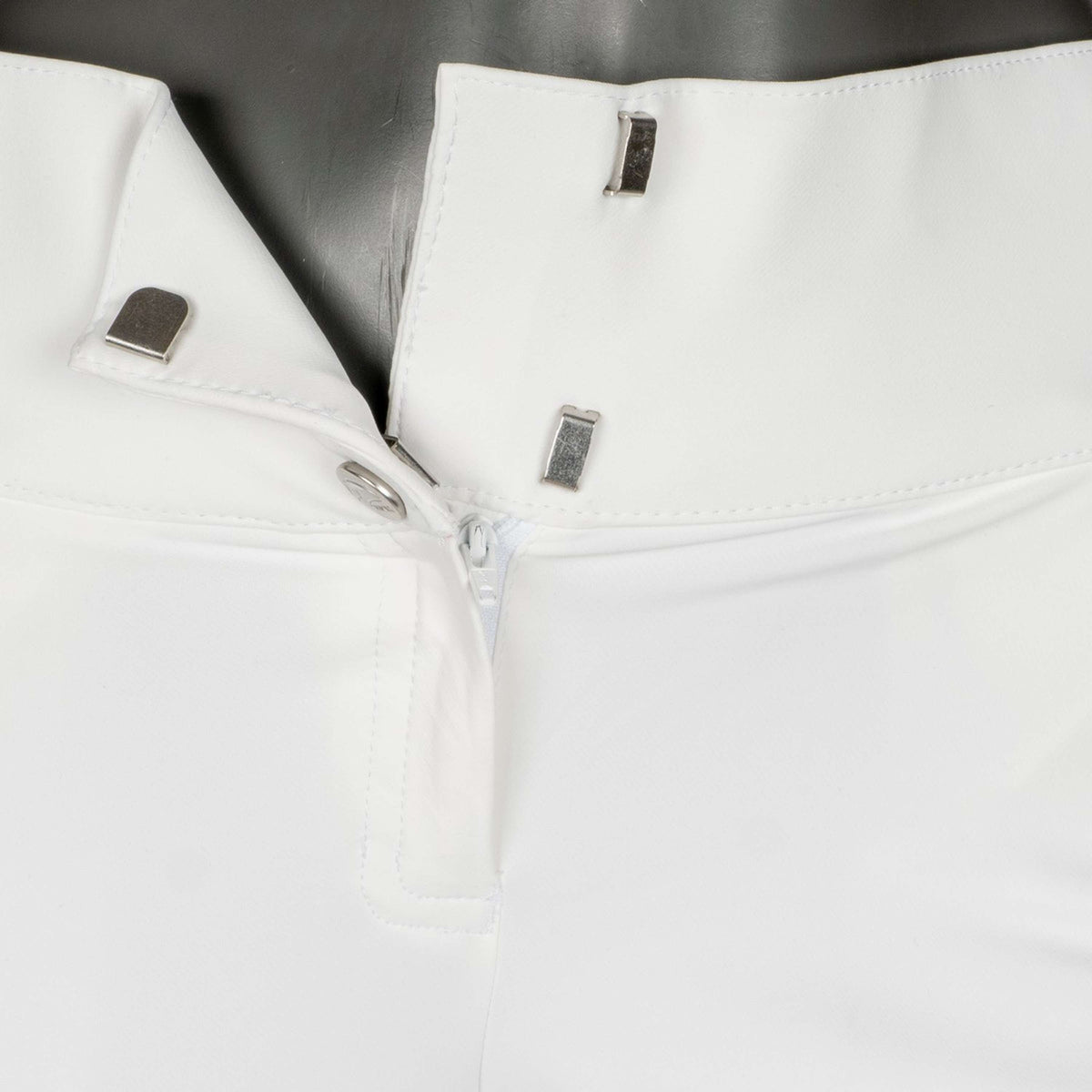 HKM Pantalón de Equitación Lara Asiento de Silicona Blanco