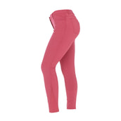 HKM Pantalón de Equitación Sunshine Asiento de Silicona Rojo