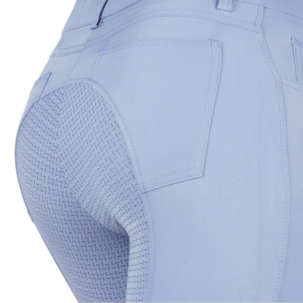 HKM Pantalón de Equitación Sunshine Asiento de Silicona Azul Jeans
