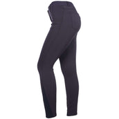 HKM Pantalón de Equitación Sunshine Asiento de Silicona Azul oscuro