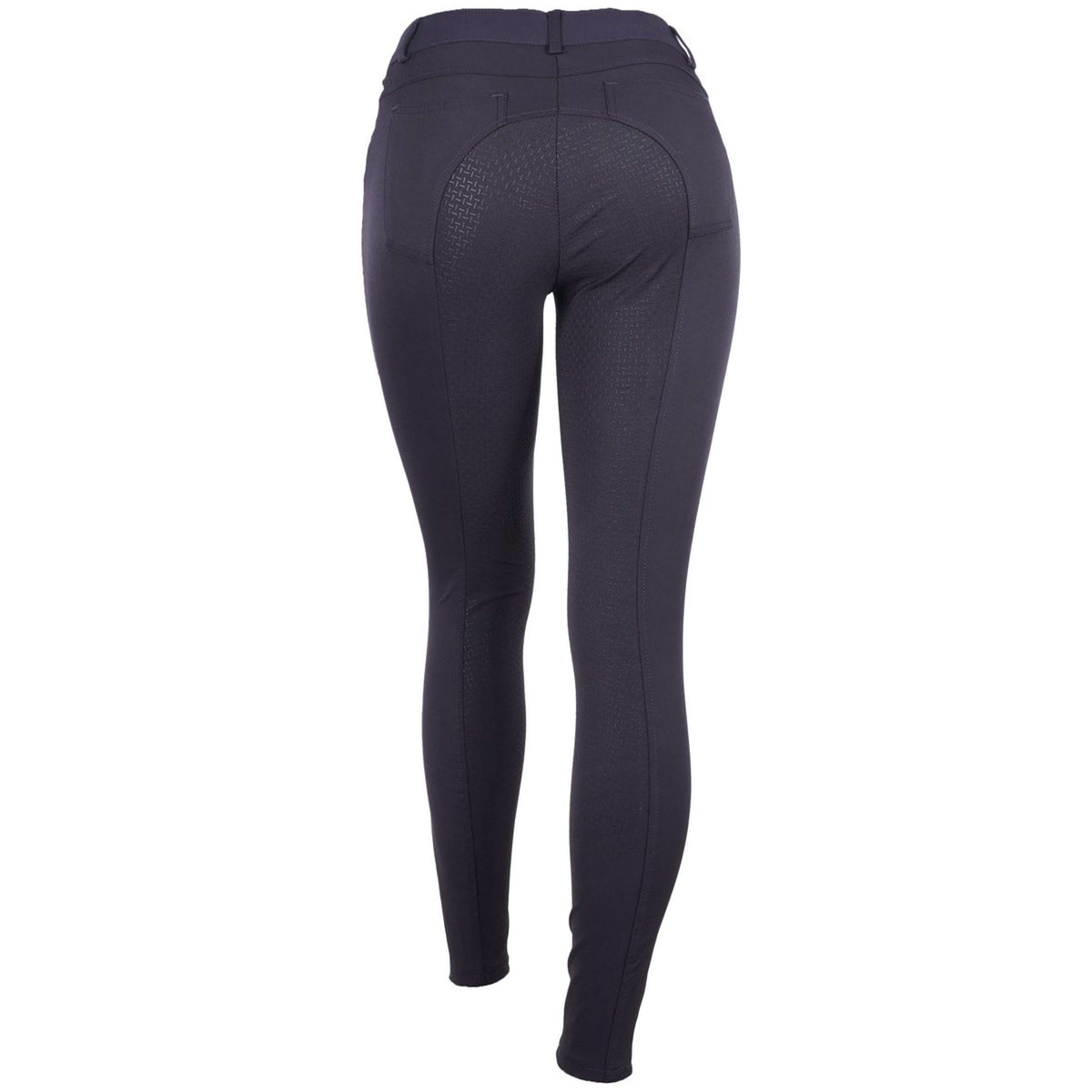 HKM Pantalón de Equitación Sunshine Asiento de Silicona Azul oscuro
