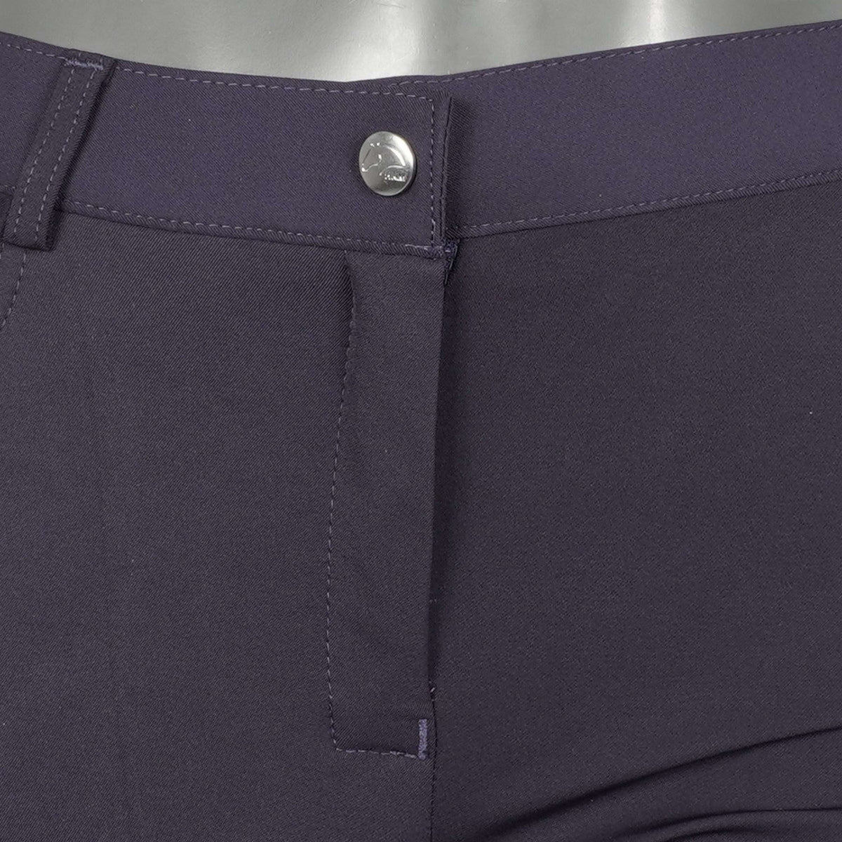 HKM Pantalón de Equitación Sunshine Asiento de Silicona Azul oscuro