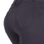 HKM Pantalón de Equitación Sunshine Asiento de Silicona Azul oscuro