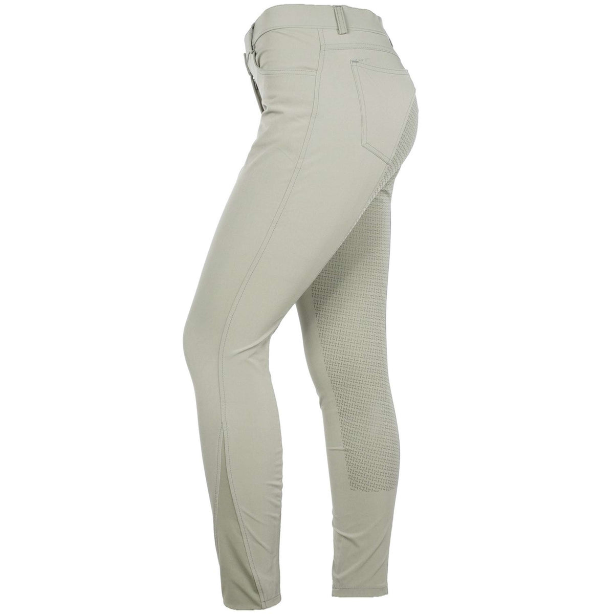 HKM Pantalón de Equitación Sunshine Asiento de Silicona Grisverde