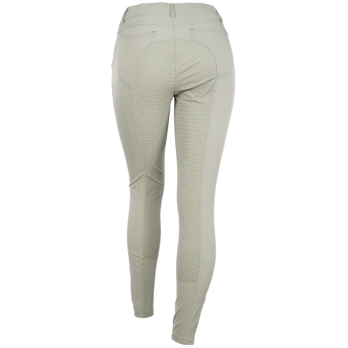 HKM Pantalón de Equitación Sunshine Asiento de Silicona Grisverde