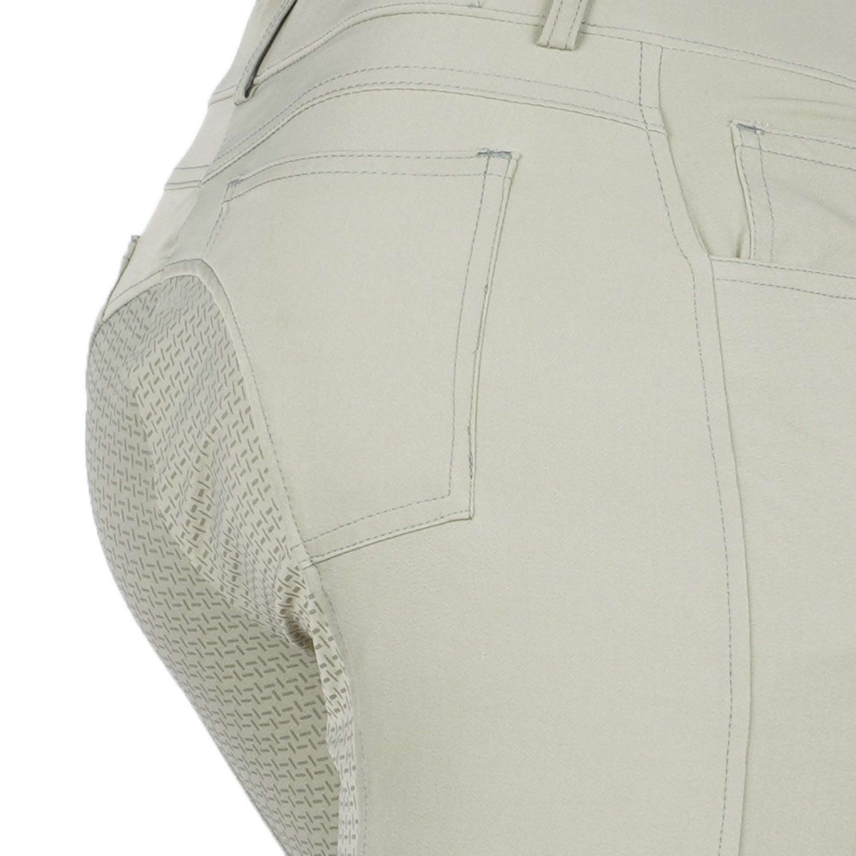 HKM Pantalón de Equitación Sunshine Asiento de Silicona Grisverde
