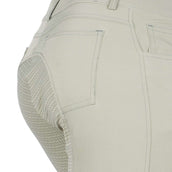 HKM Pantalón de Equitación Sunshine Asiento de Silicona Grisverde