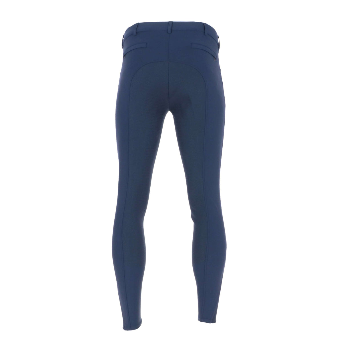 HKM Pantalón de Equitación Sportive Asiento de Silicona Hombre Azul oscuro