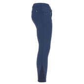 HKM Pantalón de Equitación Sportive Asiento de Silicona Hombre Azul oscuro