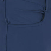 HKM Pantalón de Equitación Sportive Asiento de Silicona Hombre Azul oscuro