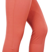 HKM Pantalón de Equitación Sunshine Rodilleras de Silicona Rojo