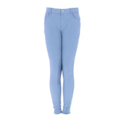 HKM Pantalón de Equitación Sunshine Silicona Rodilleras Kids Azul Jeans