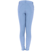HKM Pantalón de Equitación Sunshine Silicona Rodilleras Kids Azul Jeans