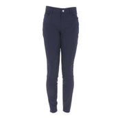HKM Pantalón de Equitación Sunshine Silicona Rodilleras Kids Azul oscuro