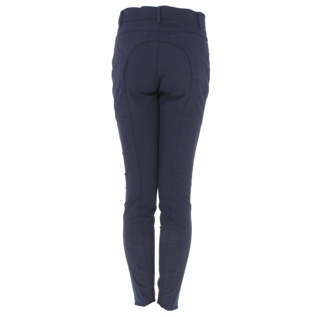HKM Pantalón de Equitación Sunshine Silicona Rodilleras Kids Azul oscuro