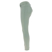 HKM Pantalón de Equitación Sunshine Silicona Rodilleras Kids Grisverde