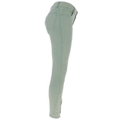 HKM Pantalón de Equitación Sunshine Silicona Rodilleras Kids Grisverde