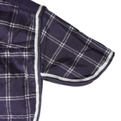 Weatherbeeta Alfombra Saxon 1200D PP Stable Standard Neck Medium A cuadros marino