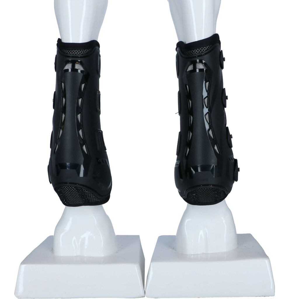 LeMieux Protectores de piernas Snug Boots Ultramesh Negro