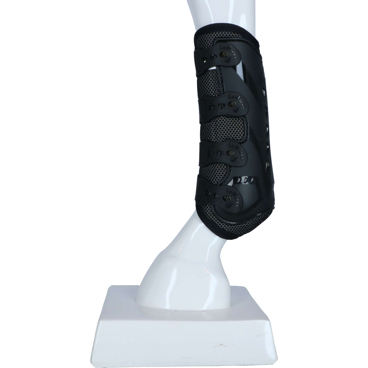 LeMieux Protectores de piernas Snug Boots Ultramesh Negro