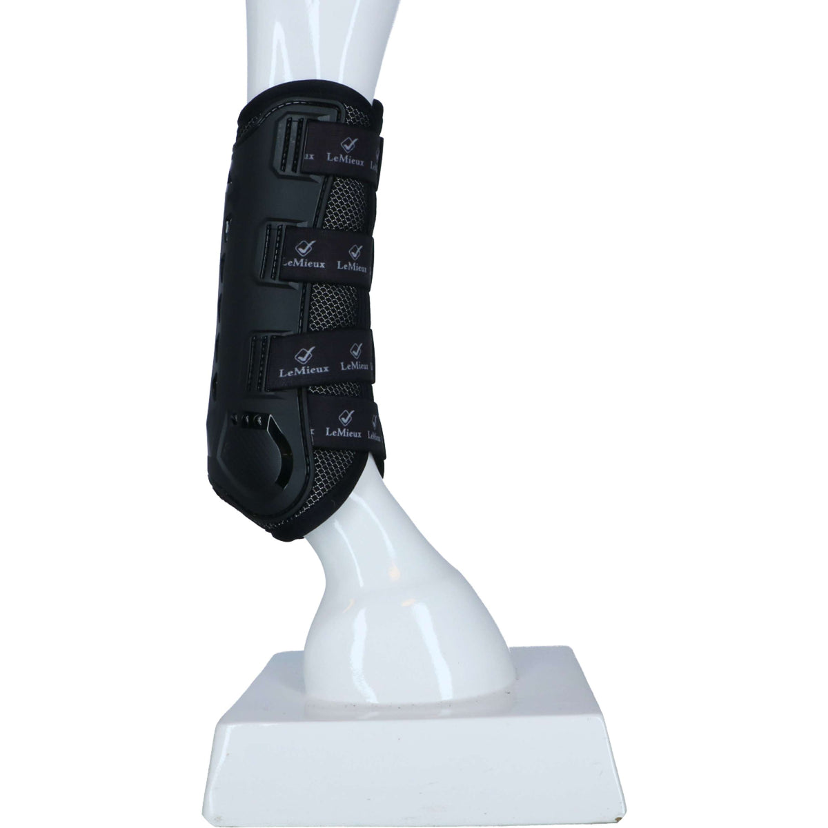 LeMieux Protectores de piernas Snug Boots Ultramesh Negro