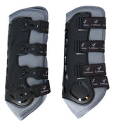 LeMieux Protectores de piernas Snug Boots Ultramesh Gris