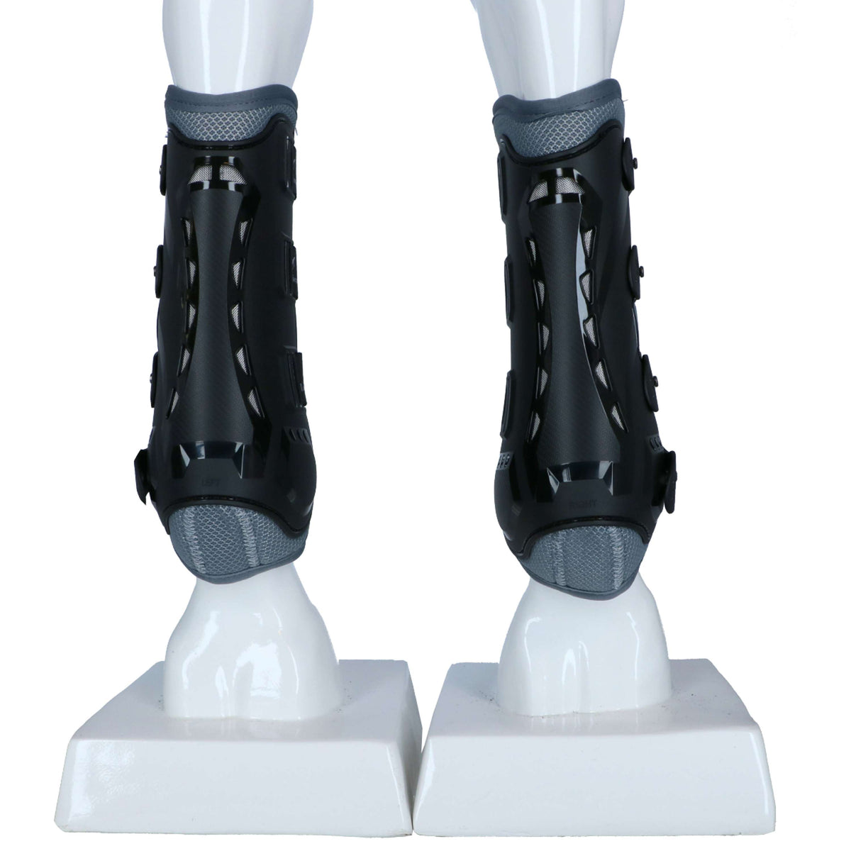 LeMieux Protectores de piernas Snug Boots Ultramesh Gris
