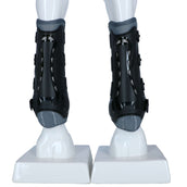 LeMieux Protectores de piernas Snug Boots Ultramesh Gris