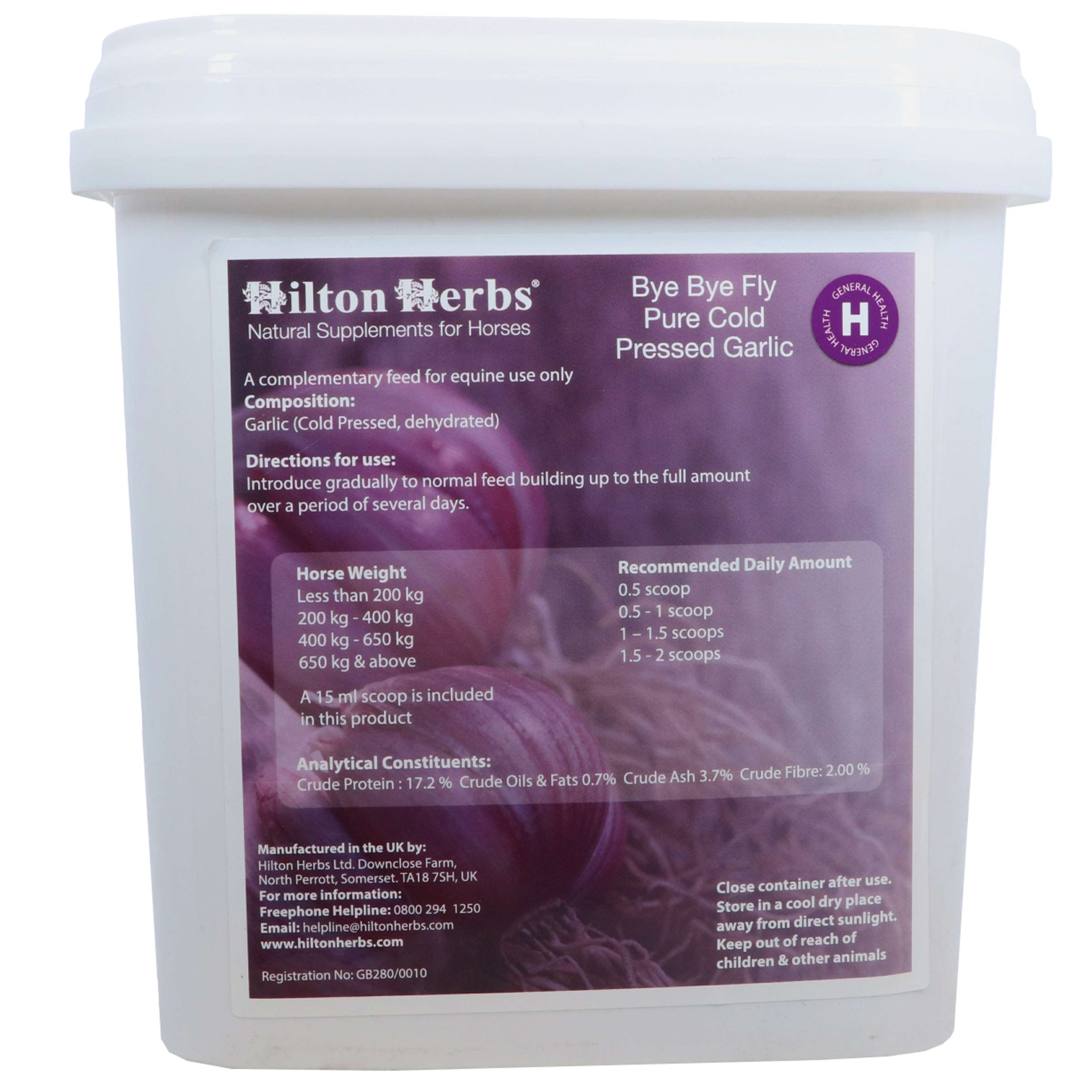 Hilton Herbs Bye Bye Fly Ajo En Polvo Hilton Herbs Bye Bye Fly Ajo En Polvo