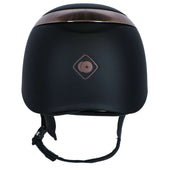 Charles Owen Casco Halo Negro/Oro rosa
