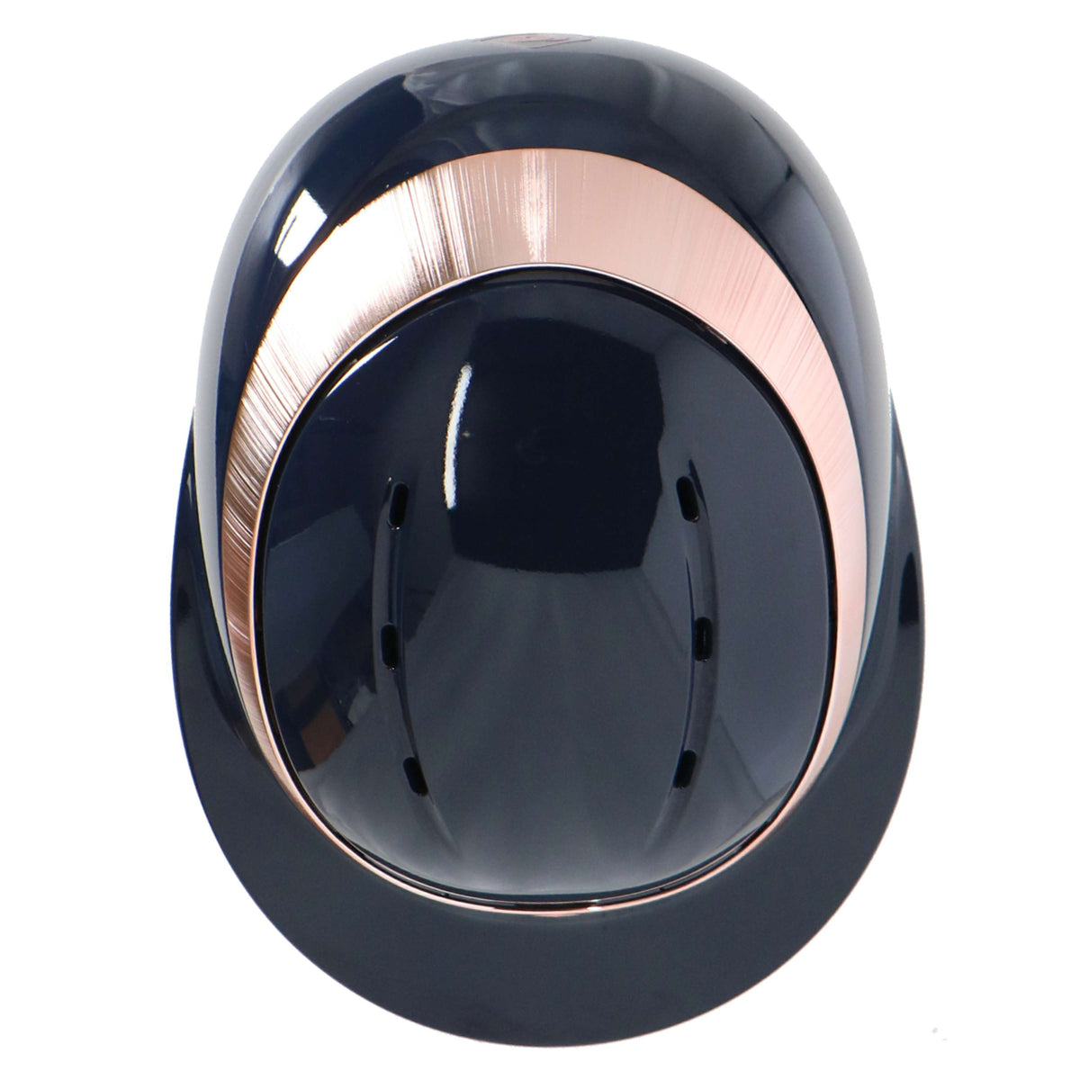 Charles Owen Gorra Halo Luxe Marino/Oro Rosa Brillante